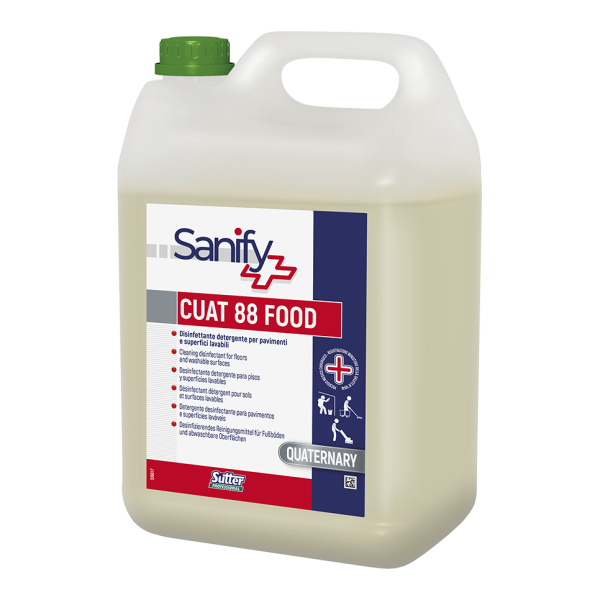CUAT 88 FOOD DISINFECTING SURFACES