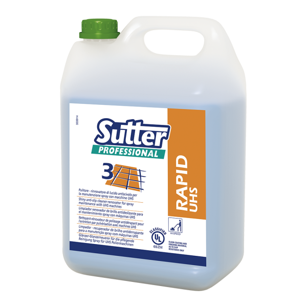 RAPID UHS_ANTI-SLIP DETERGANT-RENOVATOR FOR SPRAY MAINTENANCE WITH UHS MACHINE IN MALAYSIA